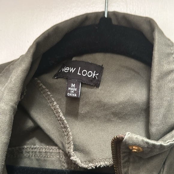 New Look Rhinestone Military Style Jacket - Picture 4 of 10